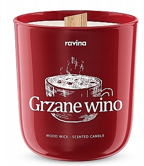 Mulled Wine Scented Candle - Ravina Aroma Candle — photo N1
