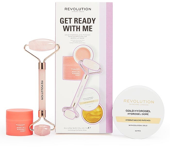 Set - Revolution Skincare Get Ready With Me Pack (roller/1pcs + patch/60pcs + mask/10g) — photo N9