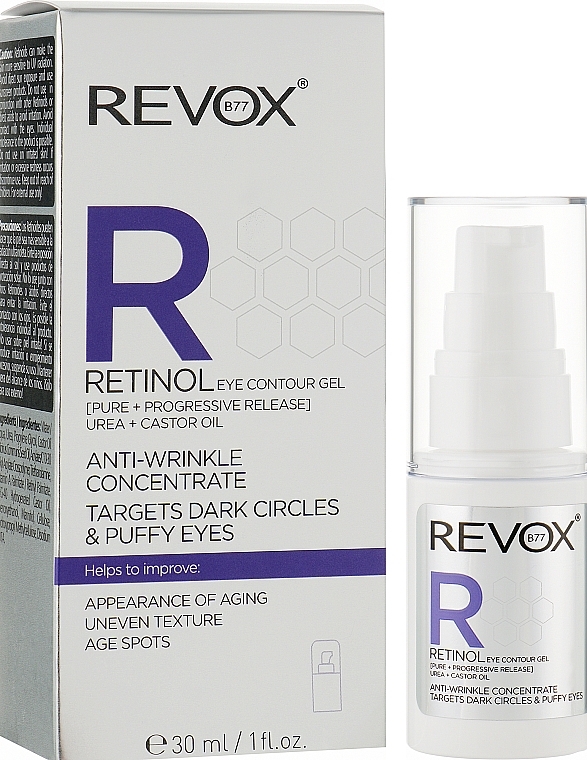 Retinol Eye Gel - Revox Retinol Eye Contour Gel — photo N2