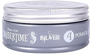 Hair Styling Pomade, silver - Barbertime Silver 4 Pomade — photo N1