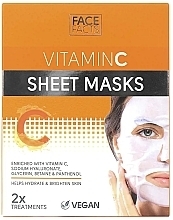 Fragrances, Perfumes, Cosmetics Vitamin C Sheet Masks - Face Facts Vitamin C Sheet Masks