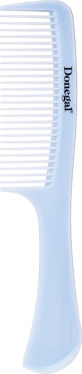 Hair Comb 21 cm, 9803, blue - Donegal Hair Comb — photo N1