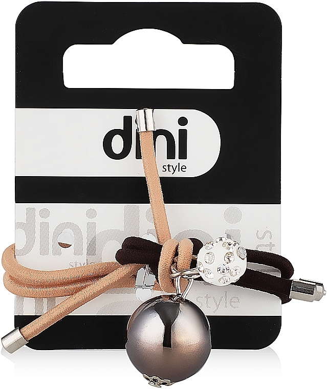 Hair Tie, beige, AT-5 - Dini Every Day — photo N2