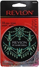 Fragrances, Perfumes, Cosmetics Cosmetic Mirror, black-green - Revlon By Marchesa Compact Mirror