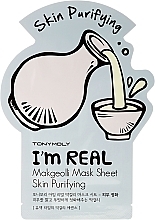 Fragrances, Perfumes, Cosmetics Facial Sheet Mask - Tony Moly I'm Real Makgeolli Mask Sheet