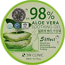 Fragrances, Perfumes, Cosmetics Aloe Gel 98% - 3W Clinic Aloe Vera Soothing Gel