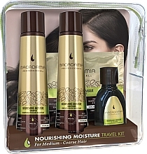 Fragrances, Perfumes, Cosmetics Set - Macadamia Professional Natural Oil Ultra Rich Moisture Travel Kit (shm/100ml + cond/100ml + mask/30ml + oil/30ml)