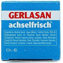 Body Gerlasan-Deodorant - Gehwol Gerlasan Achselfrisch — photo N8