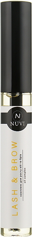 Lash & Brow Growth Activating Oil - Nuvi Lash&Brow Oil Complex — photo N9