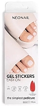 Fragrances, Perfumes, Cosmetics NeoNail Professional Gel Stickers Easy On - Pedicure Gel Stickers