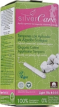 Fragrances, Perfumes, Cosmetics Organic Cotton Applicator Tampons, 18pcs - Masmi Silver Care Light