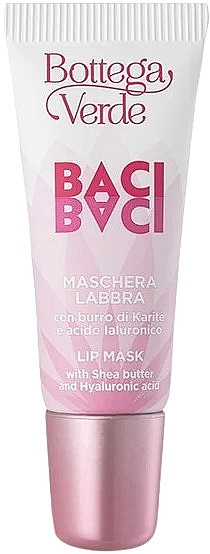 Lip Mask - Bottega Verde Baci Baci Lip Mask With Shea Butter And Hyaluronic Acid — photo N1