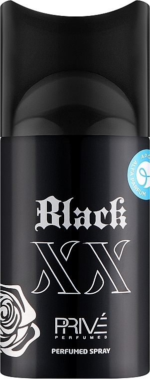 Prive Parfums Black XX - Perfumed Deodorant — photo N2