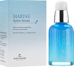 Moisturizing Ceramide Face Serum - The Skin House Marine Active Serum — photo N2