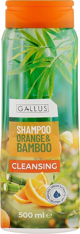 Orange & Bamboo Shampoo - Gallus Orange&Bamboo Shampoo — photo N1