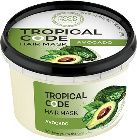 Avocado Hair Mask - Good Mood Tropical Code Hair Mask Avocado — photo N1