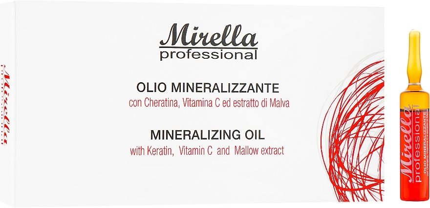 Mineral Hair Oil - Mirella — photo N4