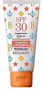 フェイス & ボディ サンクリーム - Bioearth Sun Love Face And Body Sun Cream SPF30	 — photo N1