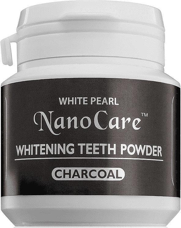 Whitening Tooth Powder - VitalCare White Pearl NanoCare Charcoal Teeth Powder — photo N2