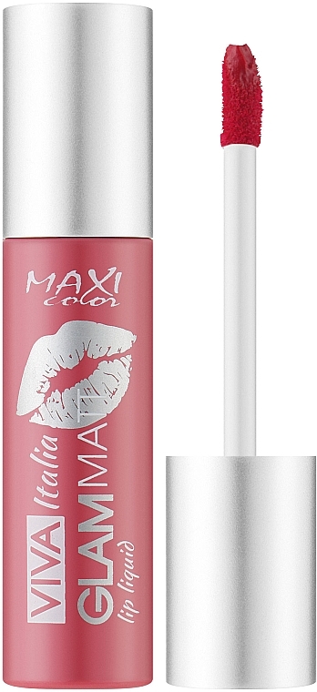 Liquid Matte Lipstick - Maxi Color Viva Italia Glam Matt Lip Liquid — photo N5