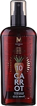 Fragrances, Perfumes, Cosmetics Tanning Oil - Mediterraneo Sun Carrot Suntan Oil Dark Tanning SPF 10