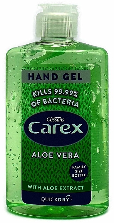 Antibacterial Hand Gel - Carex Aloe Vera Hand Gel — photo N3