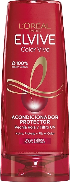 Colored Hair Conditioner - L'Oréal Paris Elvive Color Vive Conditioner — photo N3