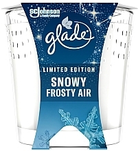 Fragrances, Perfumes, Cosmetics Snowy Frosty Air Scented Candle - Glade Snowy Frosty Air Candle