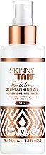 Fragrances, Perfumes, Cosmetics Self-Tanning Oil 'Dark' - Skinny Tan Tan and Tone Oil