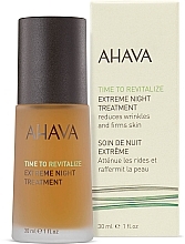 Smoothing & Firming Night Cream - Ahava Time to Revitalize Extreme Night Treatment — photo N2