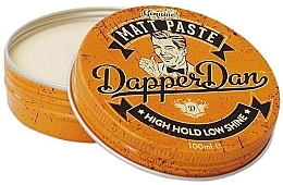 Hair Styling Matte Paste - Dapper Dan High Hold Low Shine Matt Paste — photo N7