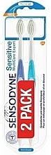 Fragrances, Perfumes, Cosmetics Soft Toothbrush Set 'Comprehensive Protection', blue+blue - Sensodyne Multicare Expert Sensitive