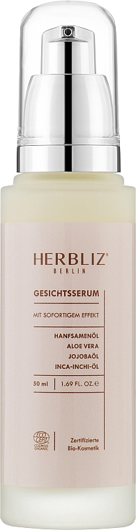 Instant Face Serum - Herbliz With Immediate Effect — photo N4