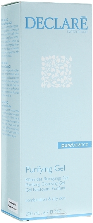 Face Wash Gel - Declare Purifying Cleansing Gel — photo N1