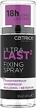 Fragrances, Perfumes, Cosmetics Fixing Spray - Catrice Fixative Spray Waterproof Ultra Last2