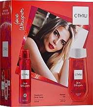 Fragrances, Perfumes, Cosmetics C-Thru Love Whisper - Set (deo/spray/150ml + sh/gel/250ml) 