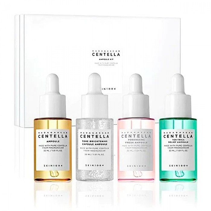 Set - Skin1004 Madagascar Centella Ampoule Kit (serum/4x30ml) — photo N1