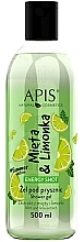 Fragrances, Perfumes, Cosmetics Shower Gel with Mint & Lime Scent - Apis Professional Energy Shot Shower Gel