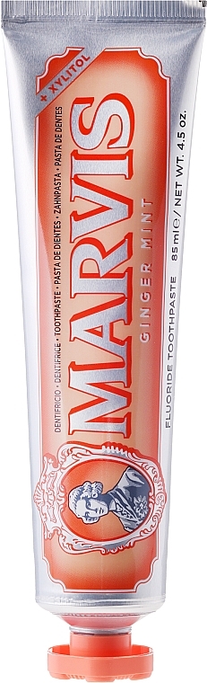 Toothpaste with Xylitol 'Mint & Ginger' - Marvis Ginger Mint + Xylitol — photo N2