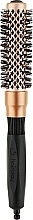 Antistatic Ceramic-Ionic Thermal Brush, 25 mm - Hairway Gold Ion Ceramic — photo N14