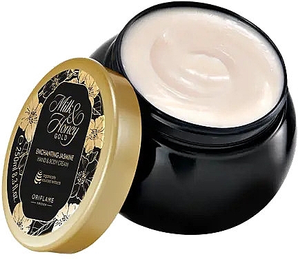 Enchanting Jasmine Hand & Body Cream - Oriflame Milk & Honey Gold Enchanting Jasmine Hand & Body Cream — photo N2