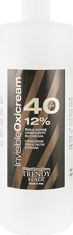 Cream Oxidizer 12% - Trendy Hair Invisible Oxicream 12% (40V) — photo N6