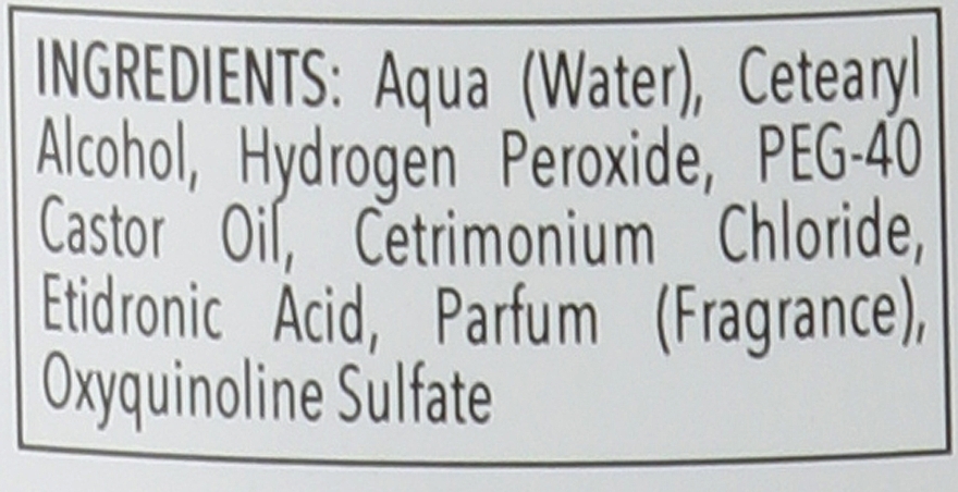 Oxidant Cream - Allwaves Cream Hydrogen Peroxide 3% — photo N4