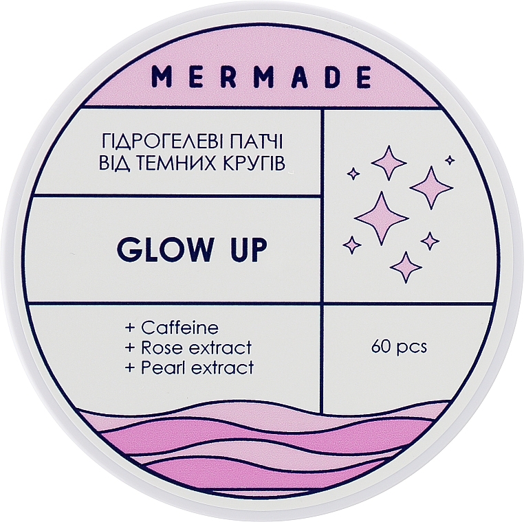 Brightening Hydrogel Eye Patch - Mermade Glow Up Patch — photo N3