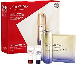 Fragrances, Perfumes, Cosmetics Set - Shiseido Vital Perfection (eye/cr/15ml + conc/5ml + cr/5ml + mask/1pcs)