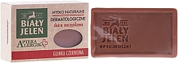 Fragrances, Perfumes, Cosmetics Dermatological Soap with Red Clay - Bialy Jelen Apteka Alergika Soap