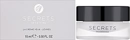 Eye & Lip Cream - Sothys Secrets Eye and Lip Youth Cream — photo N3