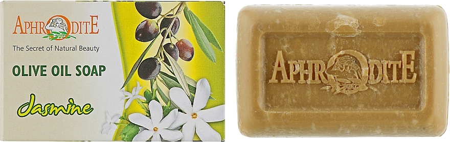 Olive Soap with Jasmine Scent - Aphrodite Olive Oil Soap With Jasmine Scent — photo N1