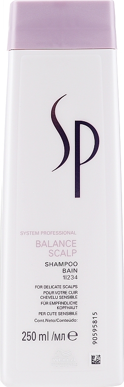 Sensitive Scalp Shampoo - Wella Professionals Wella SP Balance Scalp Shampoo — photo N1