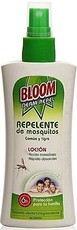 Mosquito Repellent Spray Lotion - Bloom Derm Repelente 6H — photo N1